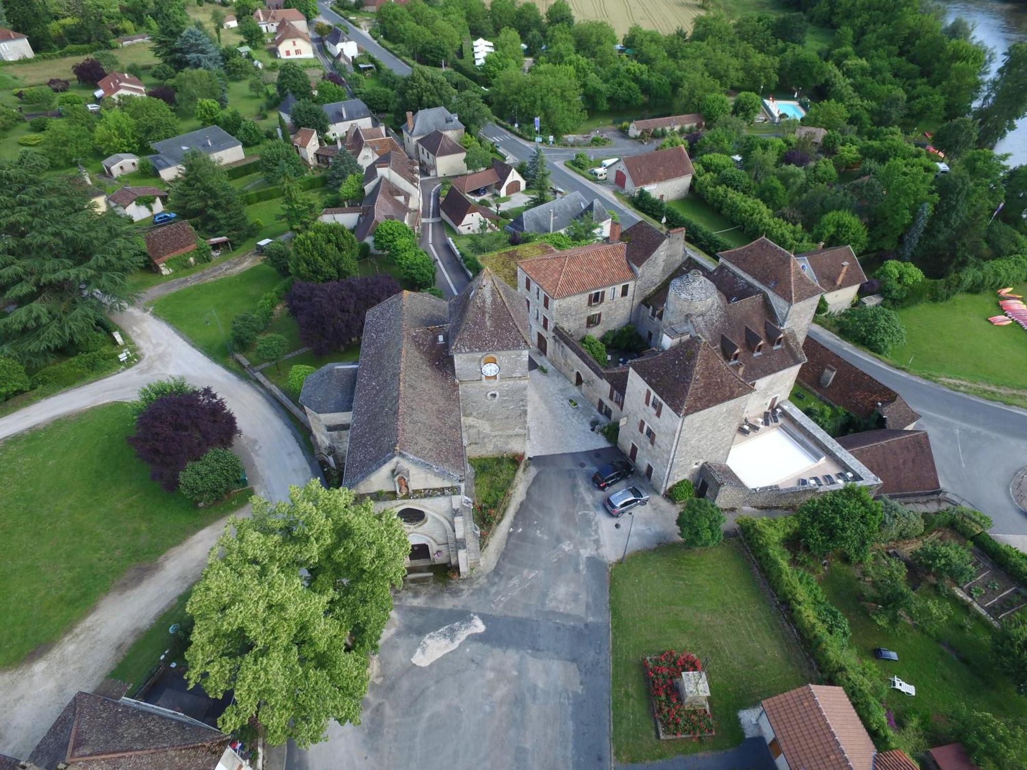 La Terrasse - Teritoria Hotell Meyronne Exteriör bild